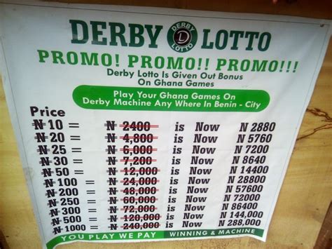 derby lotto|derby lotto nigeria.